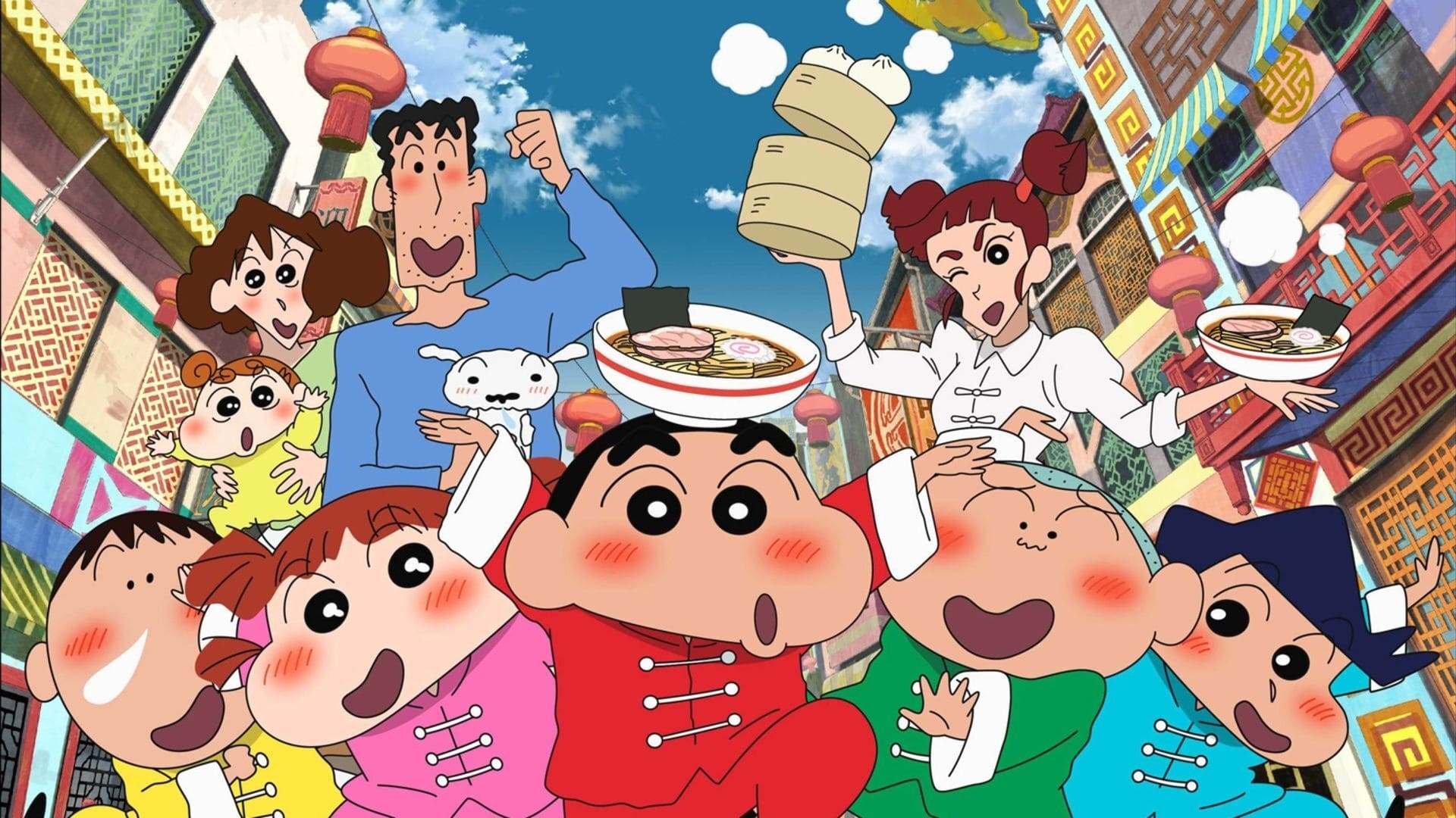 دانلود انیمه Crayon Shin-chan: Burst Serving! Kung Fu Boys – Ramen Rebellion 2018