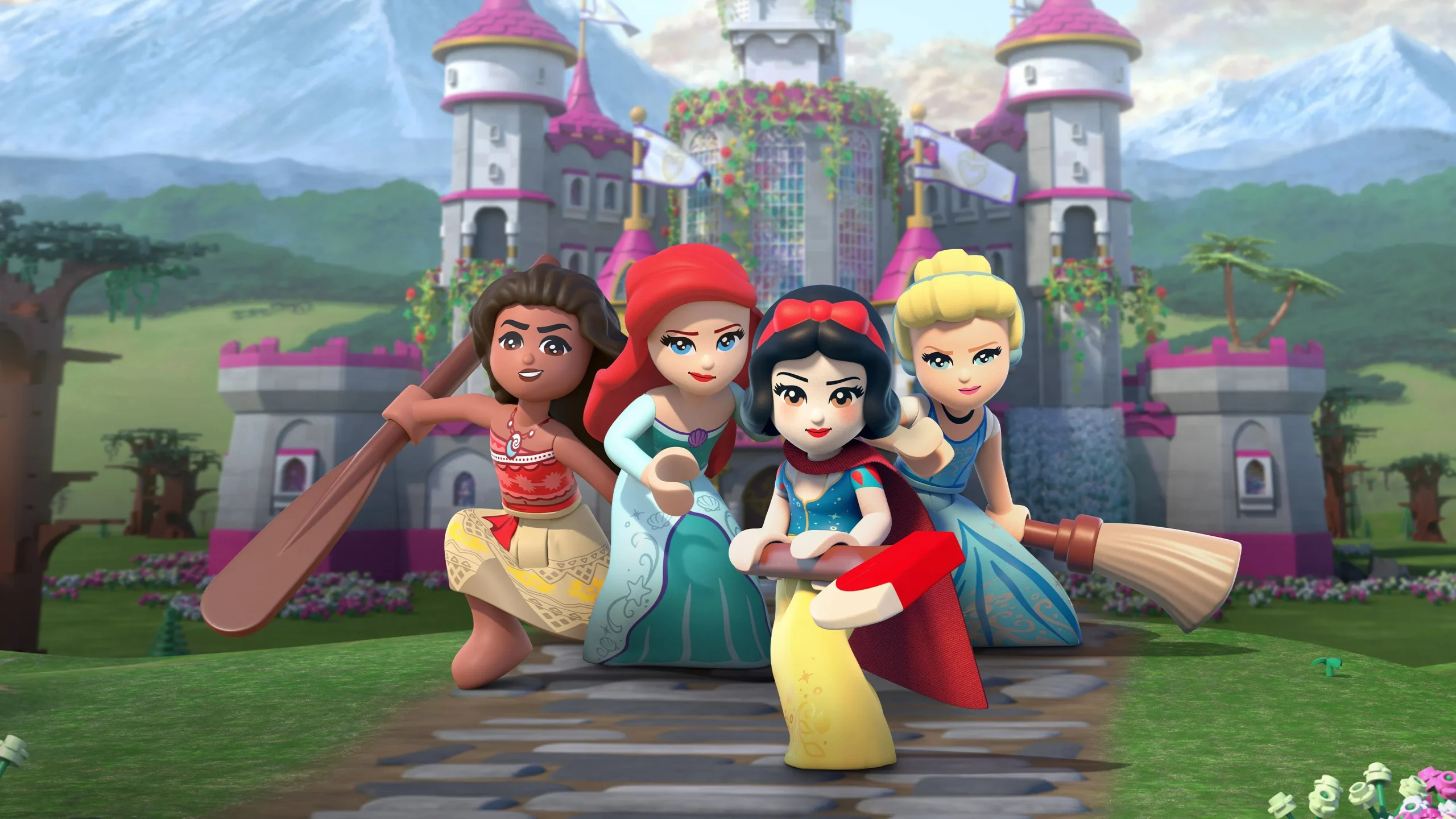 دانلود انیمیشن Lego Disney Princess: Villains Unite 2025