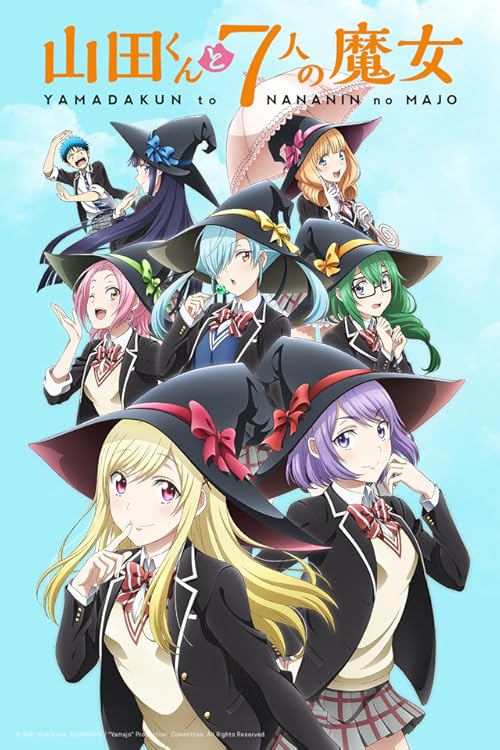 دانلود انیمه Yamada kun to 7 nin no Majo