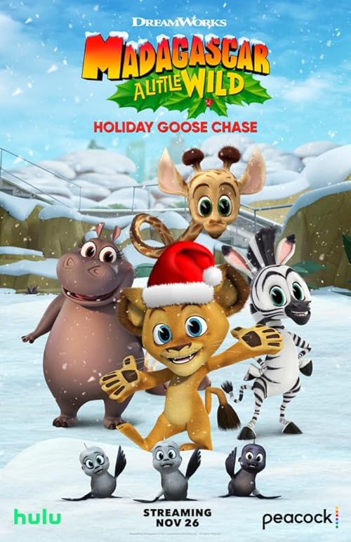 دانلود انیمیشن Madagascar: A Little Wild Holiday Goose Chase 2021